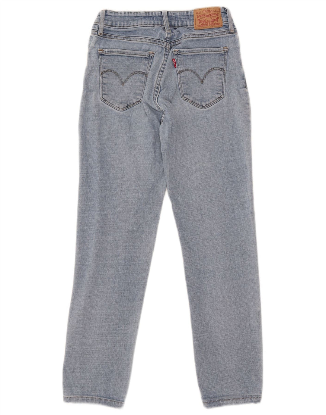 LEVI'S Womens 711 Skinny Jeans W26 L26 Blue