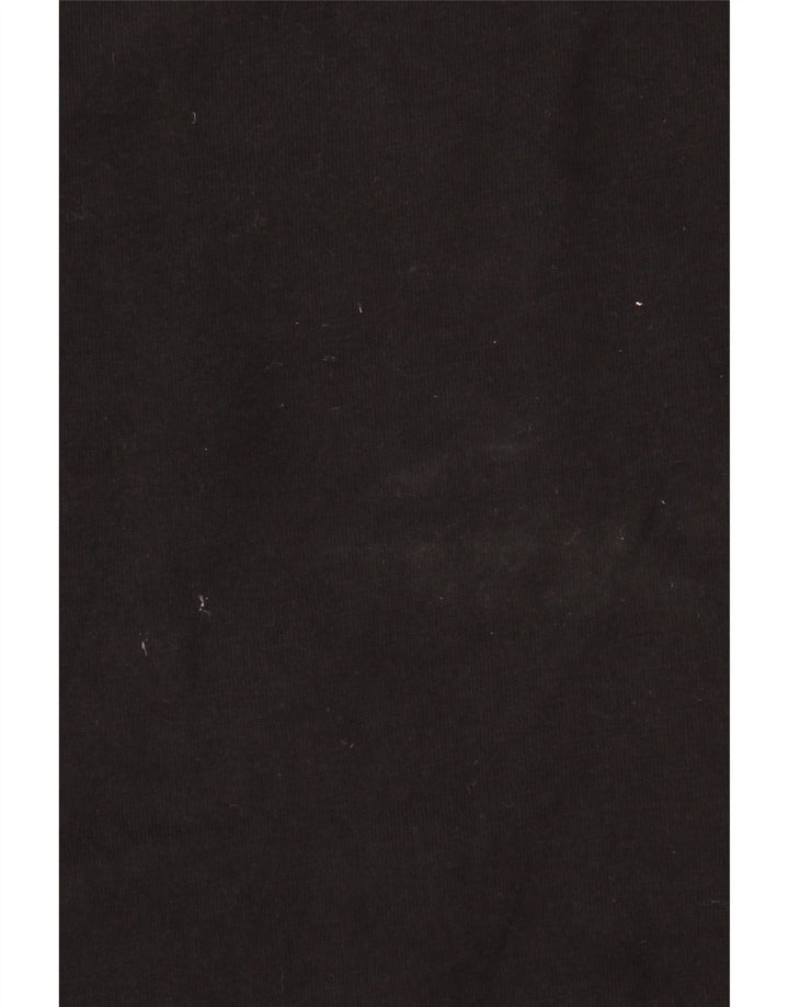 CHAMPION Mens Top Long Sleeve Medium Black Cotton