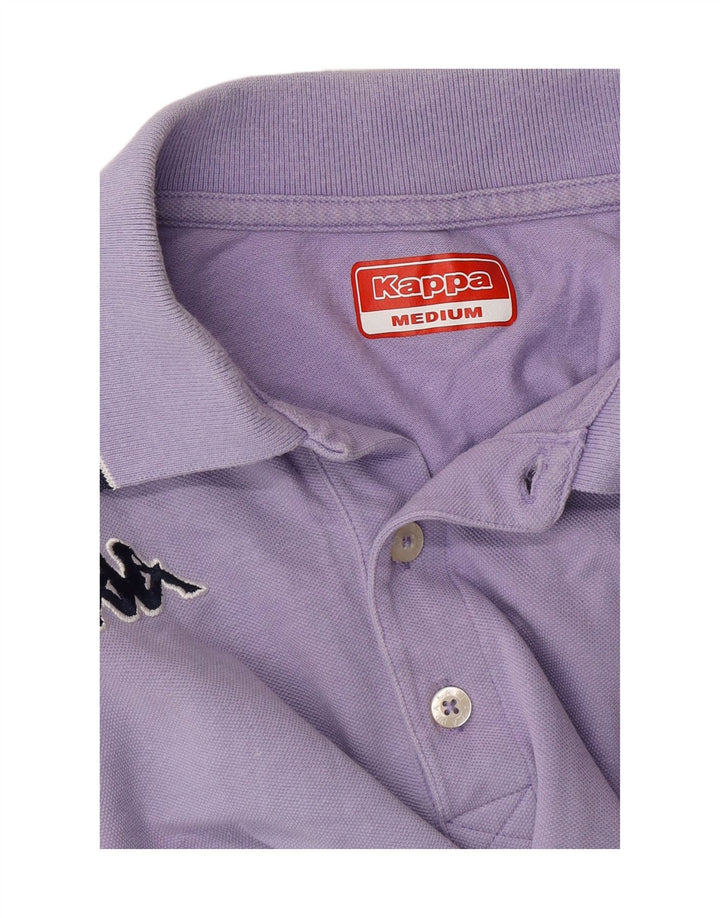 KAPPA Mens Polo Shirt Medium Purple