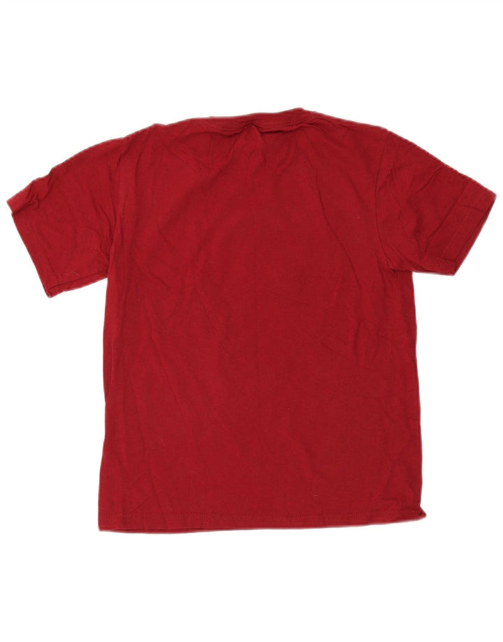 Champion Boys Graphic T-Shirt Top 7-8 Years Medium Red