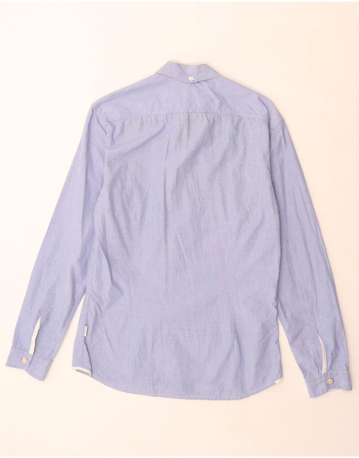 Paul Smith Mens Tailored Fit Shirt Medium Blue Cotton