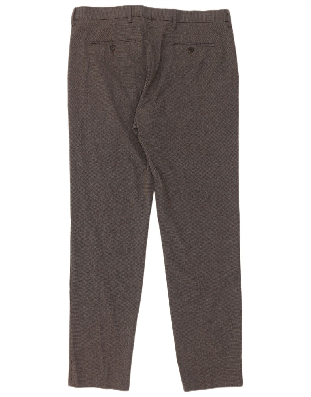 Marks & Spencer Mens Slim Suit Trousers W36 L33 Grey