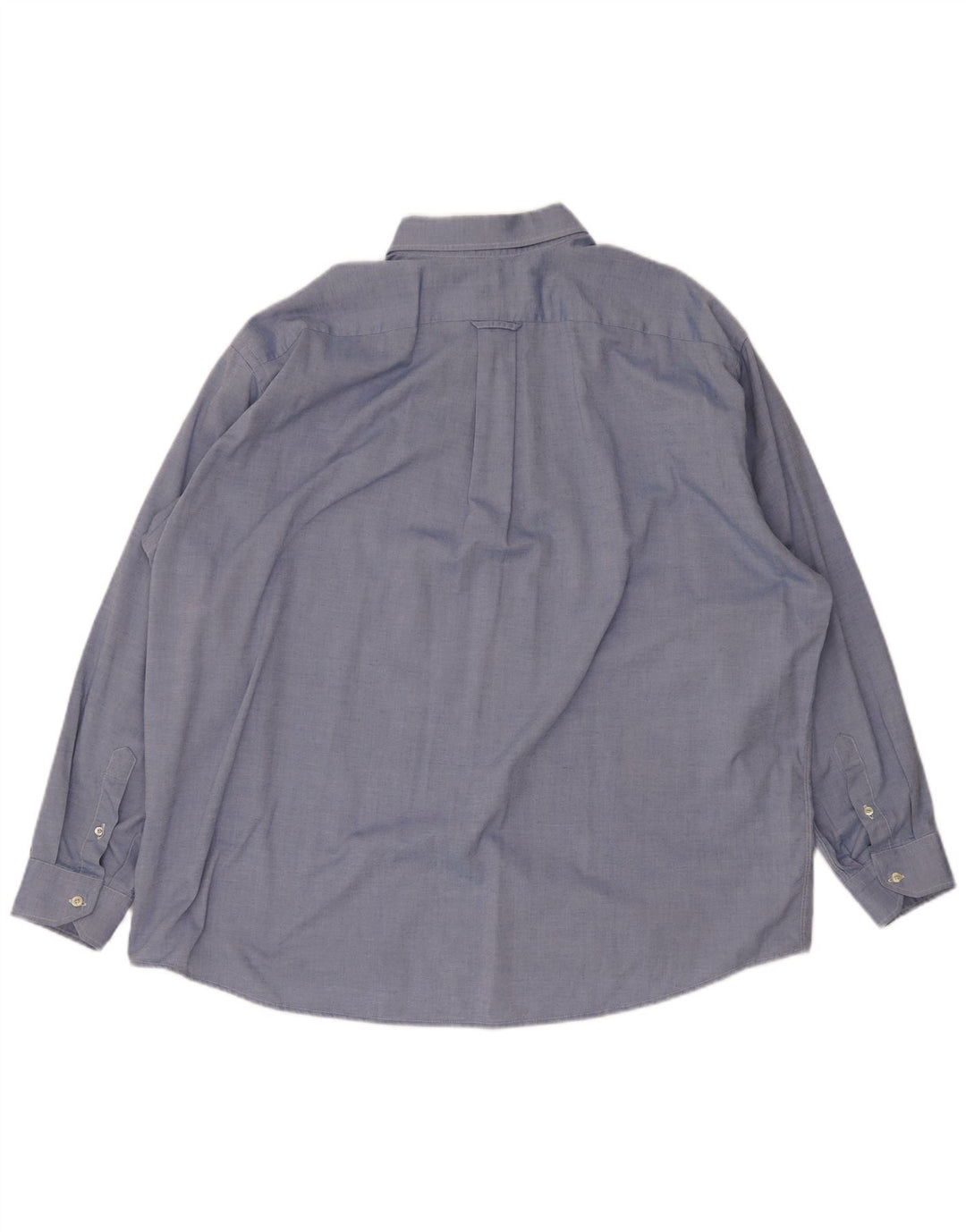Lacoste Mens Shirt Size 45 XL Blue Cotton