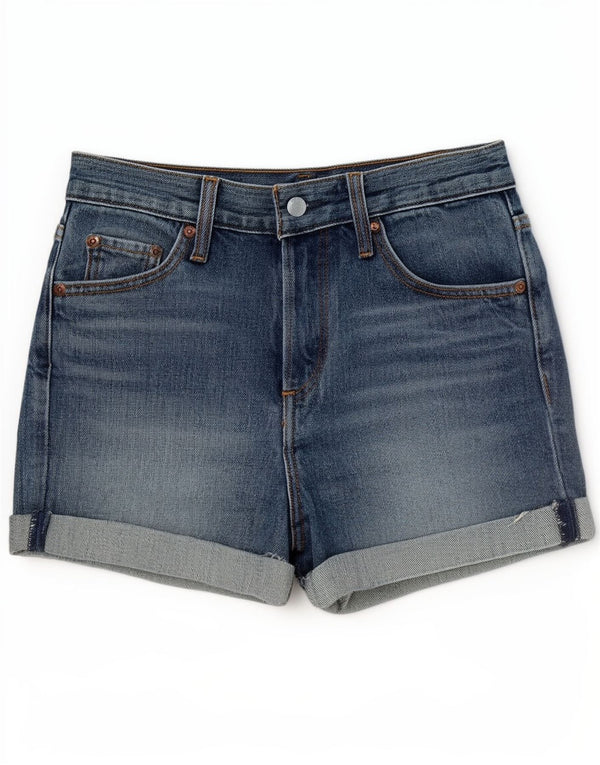Levi's Womens Denim Shorts W26 Small Blue Cotton