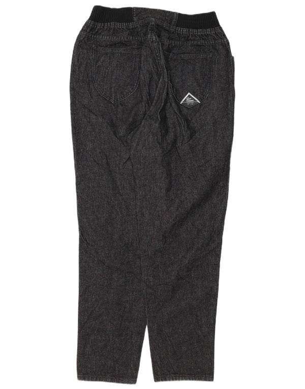 Roy Rogers Mens Tapered Jeans W40 L31 Black Cotton