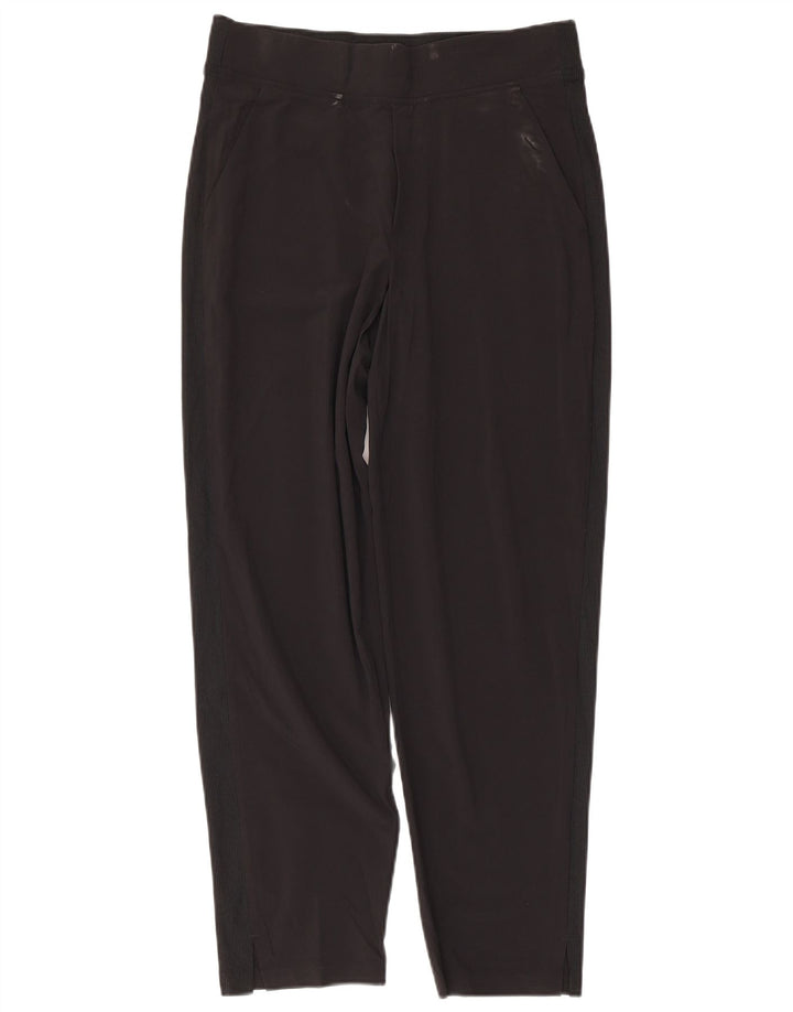 ATHLETA Womens Tracksuit Trousers US 4 Small  Black Polyester