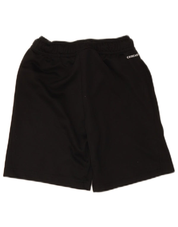 ADIDAS Boys Graphic Sport Shorts 7-8 Years Black