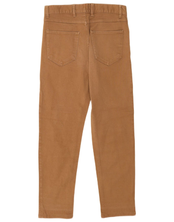 Zara Mens Slim Casual Trousers EU 36 XS W29 L26 Brown