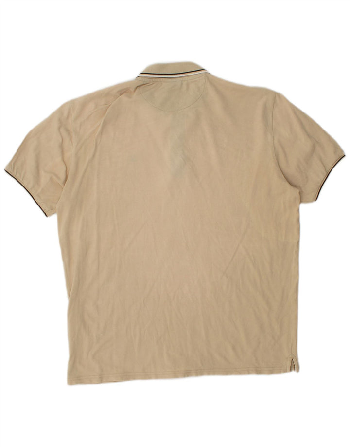 CHAMPION Mens Polo Shirt Medium Beige