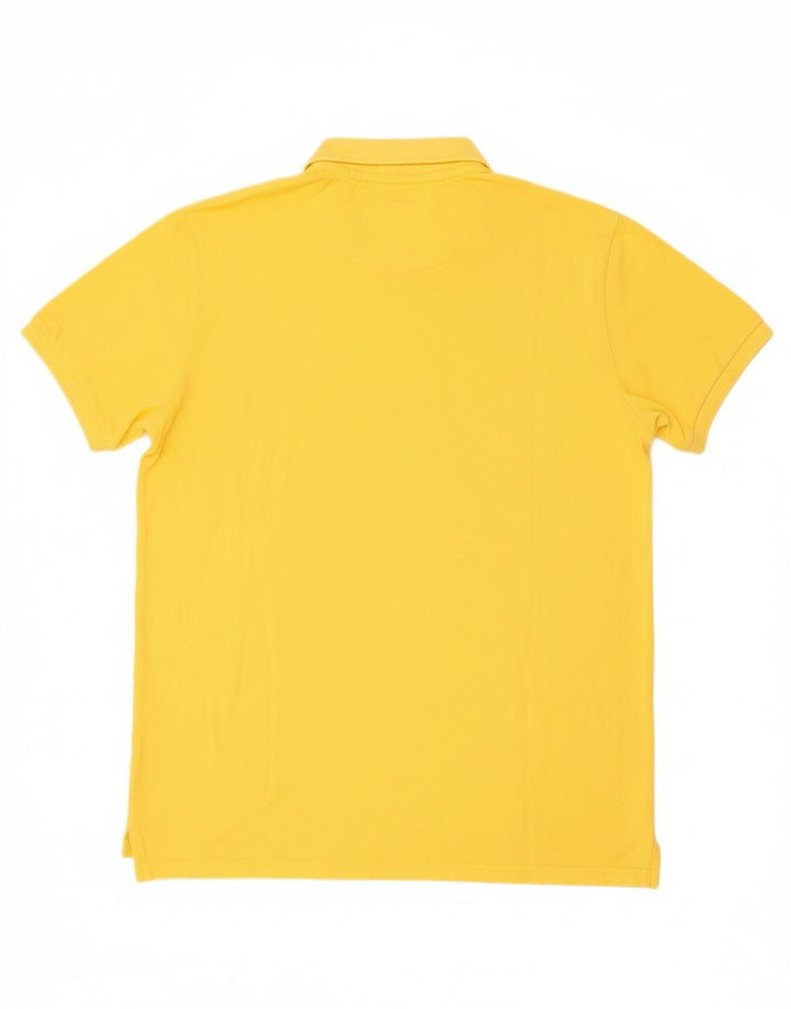 KAPPA Mens Polo Shirt XL Yellow