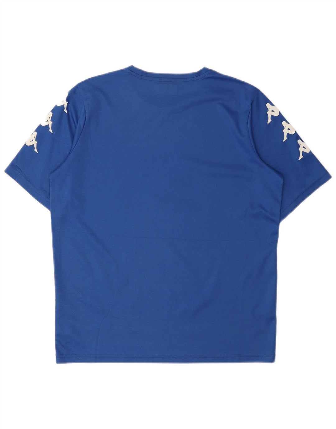 Kappa Mens Graphic T-Shirt Top Medium Blue Polyester
