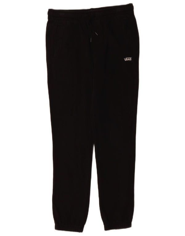 Vans Boys Tracksuit Trousers Joggers 10-11 Years Medium  Black Cotton