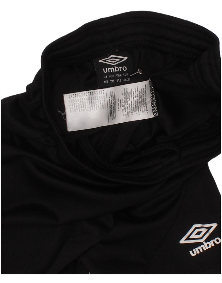 Umbro Boys Sport Shorts 9-10 Years Medium Black Polyester