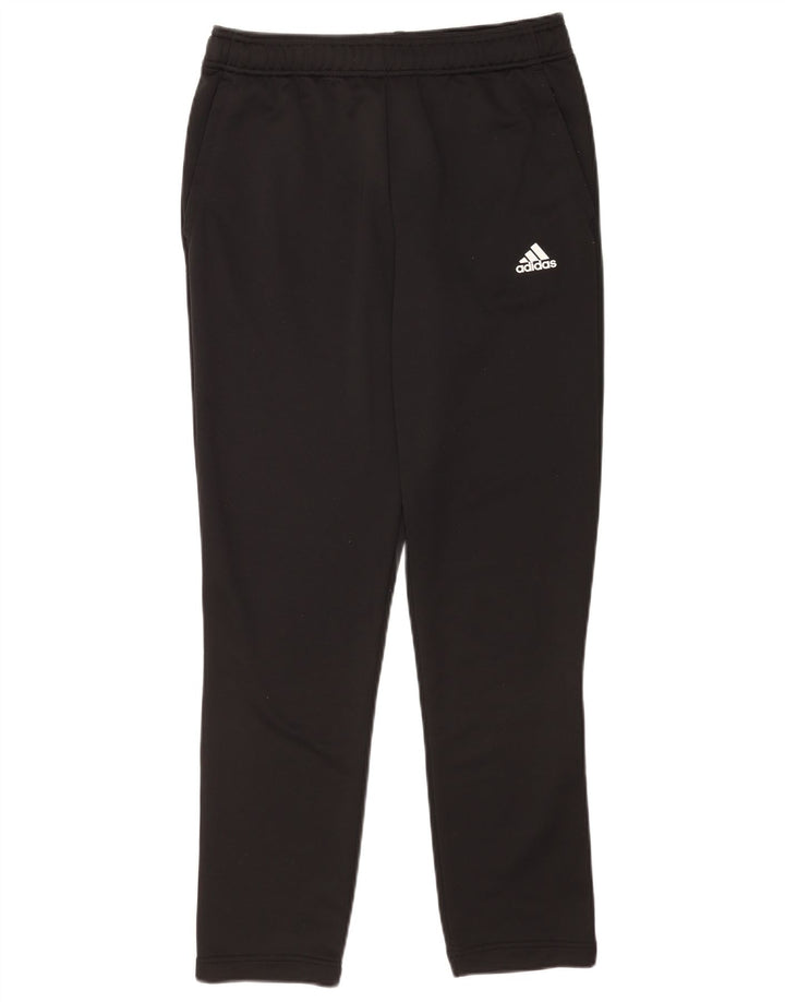 Adidas Mens Tracksuit Trousers UK 40/42 Medium Black Polyester