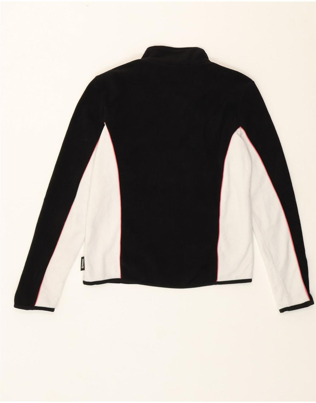 Colmar Womens Fleece Jumper UK 14 Medium Black Colourblock Polyester