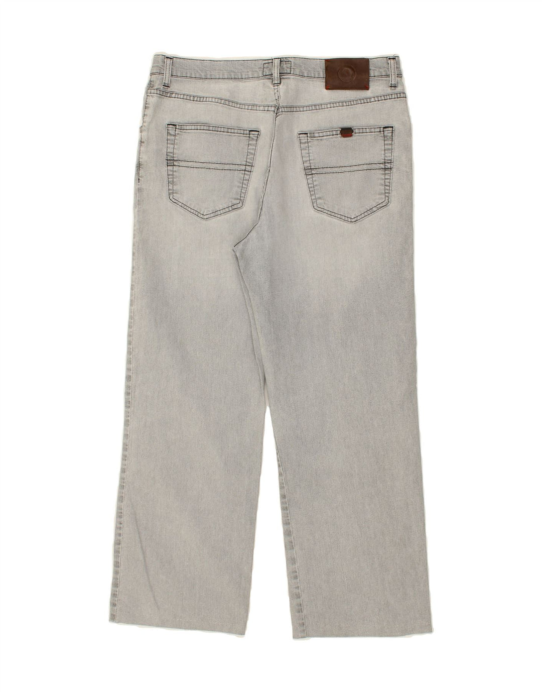 TRUSSARDI Womens Straight Jeans W34 L26 Grey Vintage Trussardi and Second-Hand Trussardi from Messina Hembry 