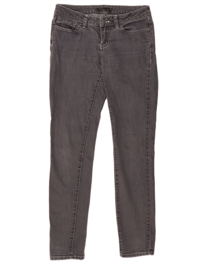 PRANA Womens Mid Rise Skinny Jeans US 2 XS W26 L31 Grey Cotton