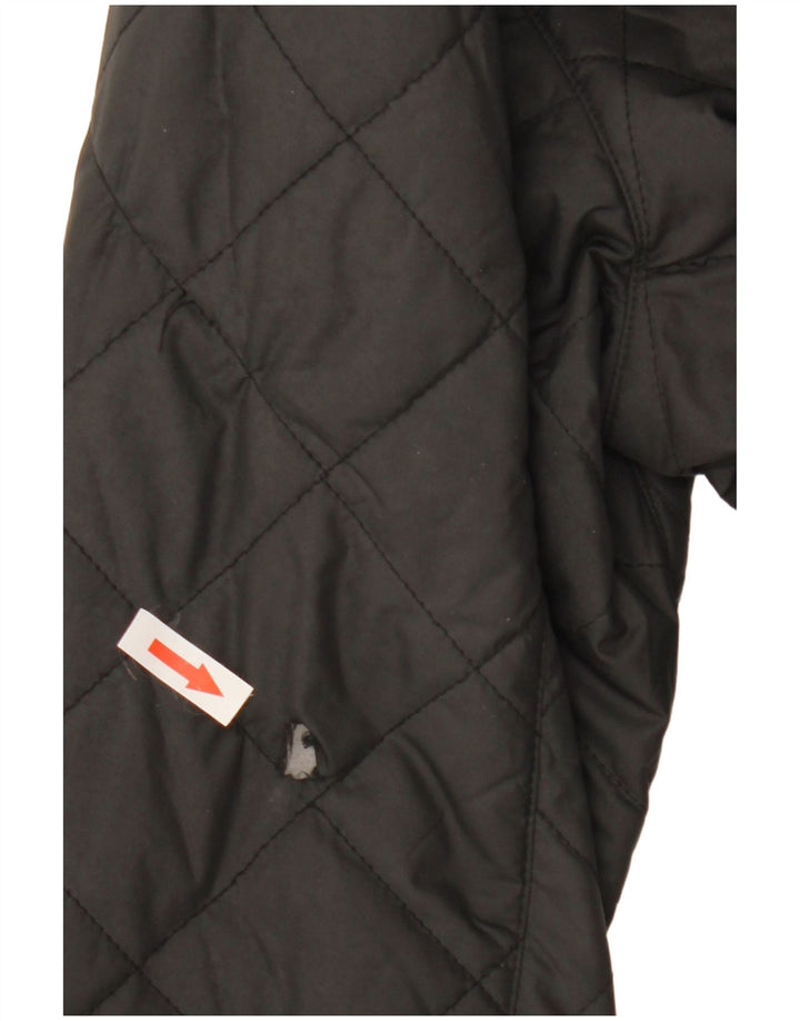 Schoffel Womens Oversized Quilted Jacket UK 10 Small  Black Polyester