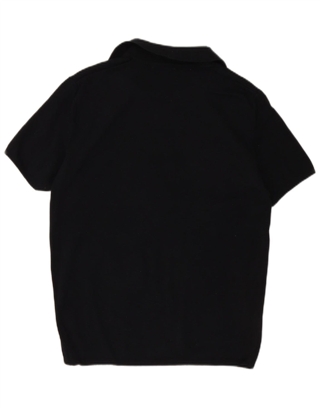 ZARA Mens Polo Shirt Medium Navy Blue