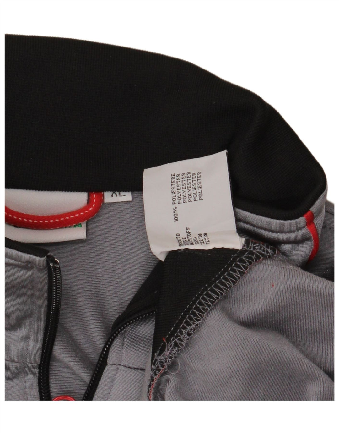 DIADORA Mens Tracksuit Top Jacket XL Grey Colourblock Polyester