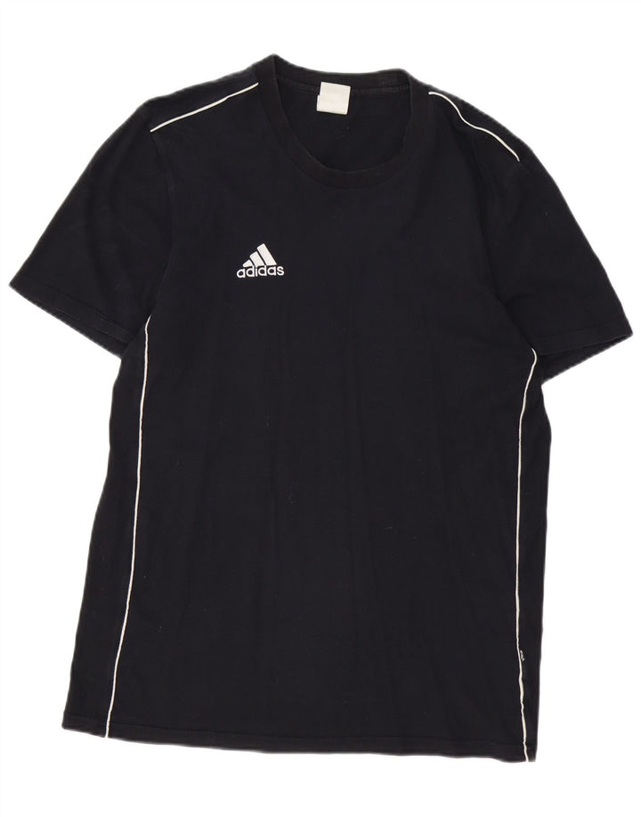 Adidas Mens T-Shirt Top Medium Black