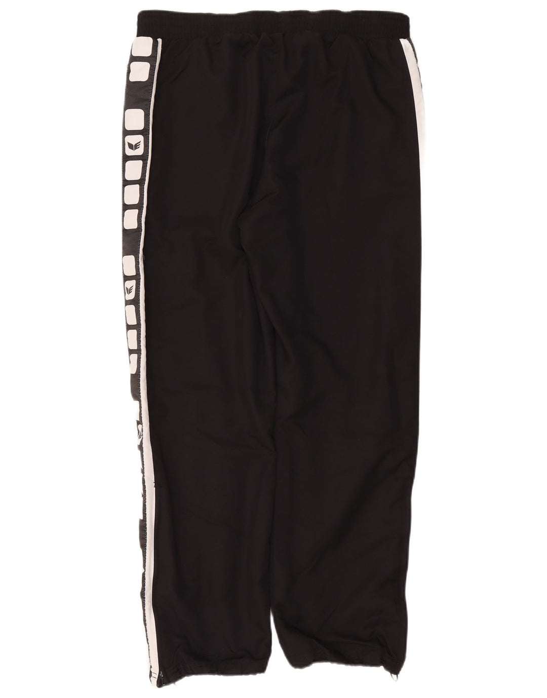 ERIMA Mens Graphic Tracksuit Trousers Joggers XL Black Colourblock