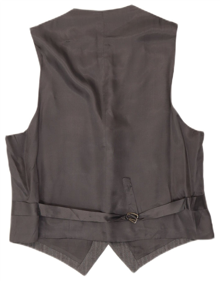 Vintage Mens Waistcoat IT 56 XL Grey