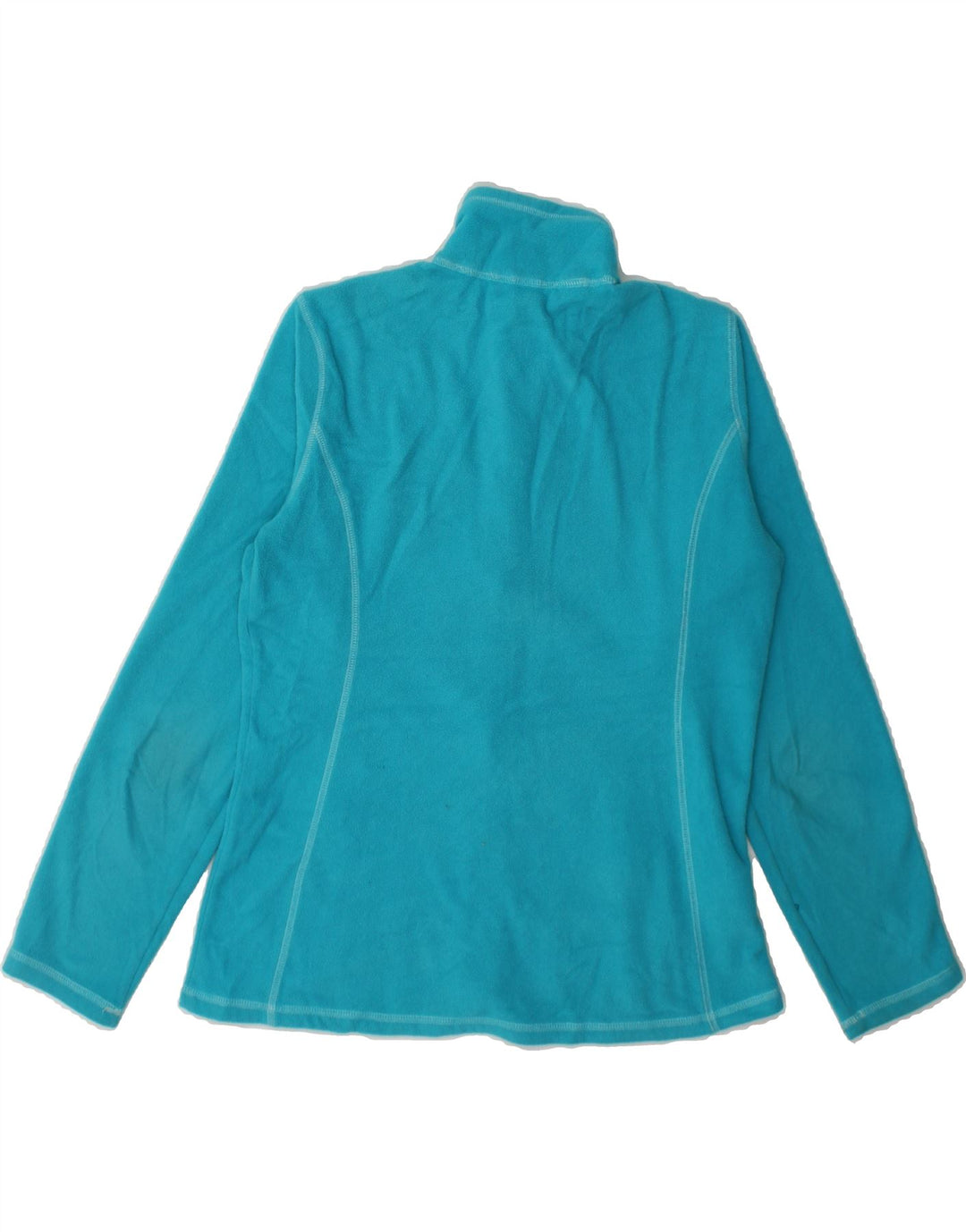 EDDIE BAUER Womens Fleece Jacket UK 10 Small Blue Polyester Vintage Eddie Bauer and Second-Hand Eddie Bauer from Messina Hembry 