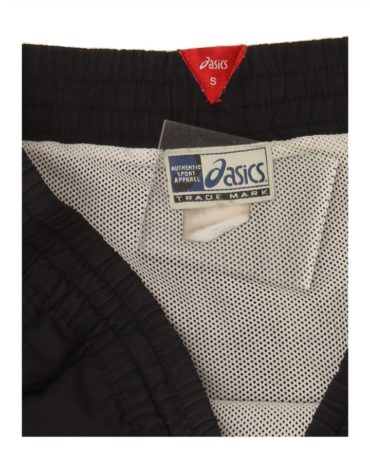 ASICS Mens Sport Shorts Small Black Polyamide Vintage Asics and Second-Hand Asics from Messina Hembry 