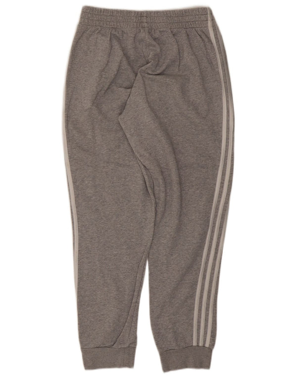 Adidas Mens Tracksuit Trousers Joggers Medium Grey Flecked
