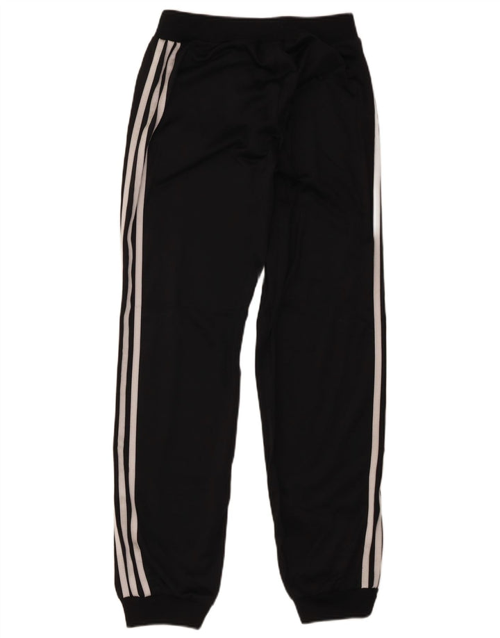 ADIDAS Womens Tracksuit Trousers Joggers UK 16 Large  Black Polyester