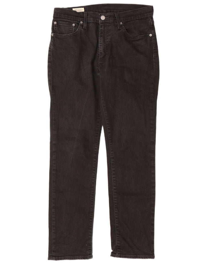 LEVI'S Mens Slim Jeans W32 L30  Black Cotton