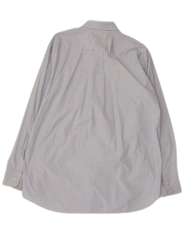 VINEYARD VINES Mens Shirt Large Blue Check Cotton