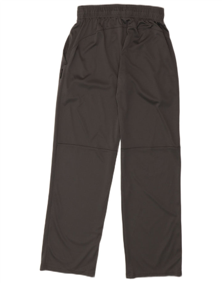 Reebok Womens Tracksuit Trousers UK 14 Large Grey Polyester
