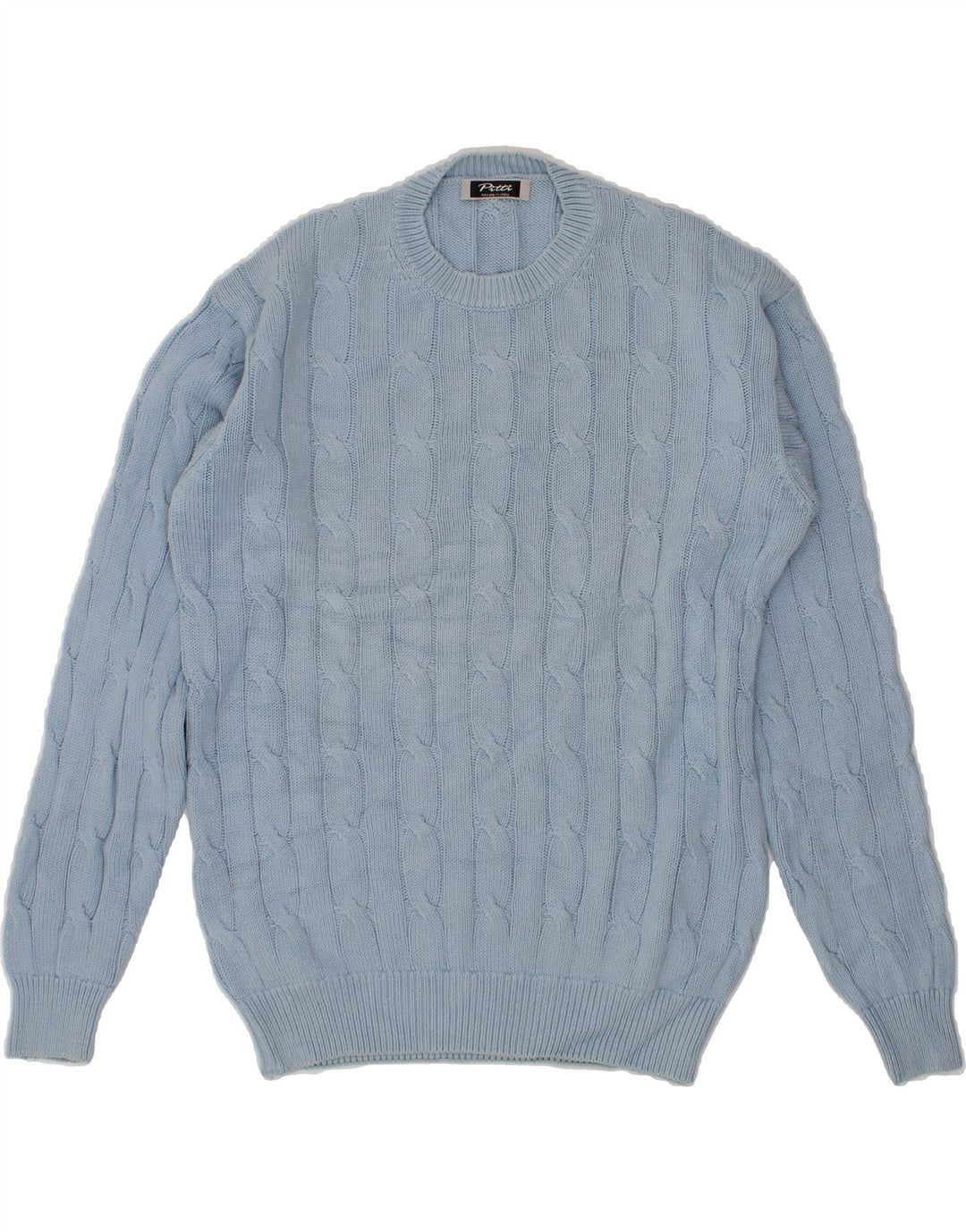 VINTAGE Mens Crew Neck Jumper Sweater XL Blue Vintage Vintage and Second-Hand Vintage from Messina Hembry 