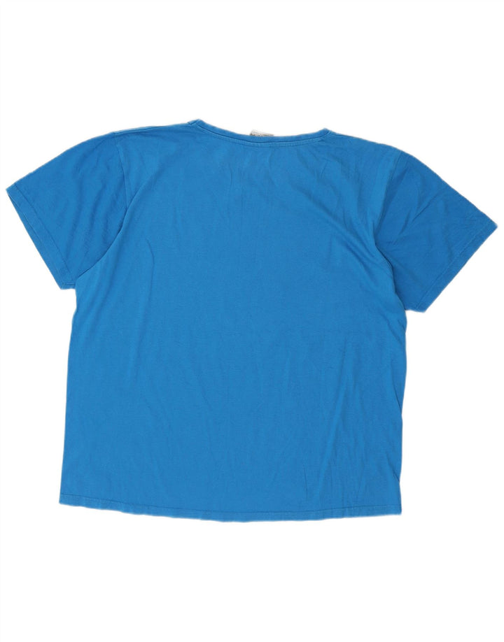 DIADORA Mens Graphic T-Shirt Top XL Blue
