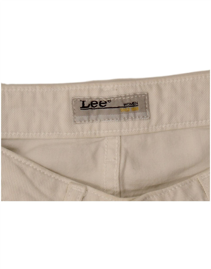 LEE Womens Slim Jeans W28 L27 White