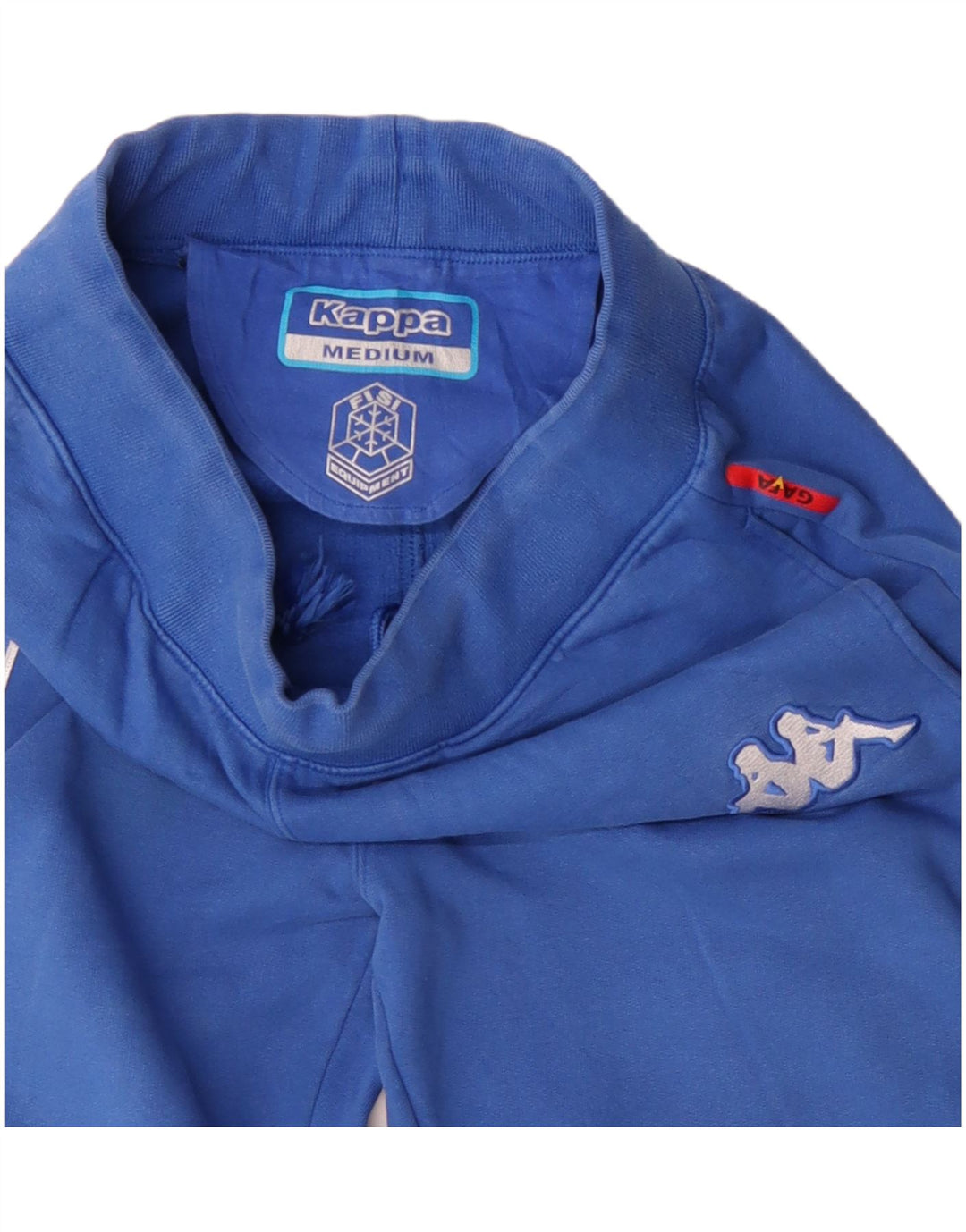 Kappa Mens Graphic Tracksuit Trousers Joggers Medium Blue