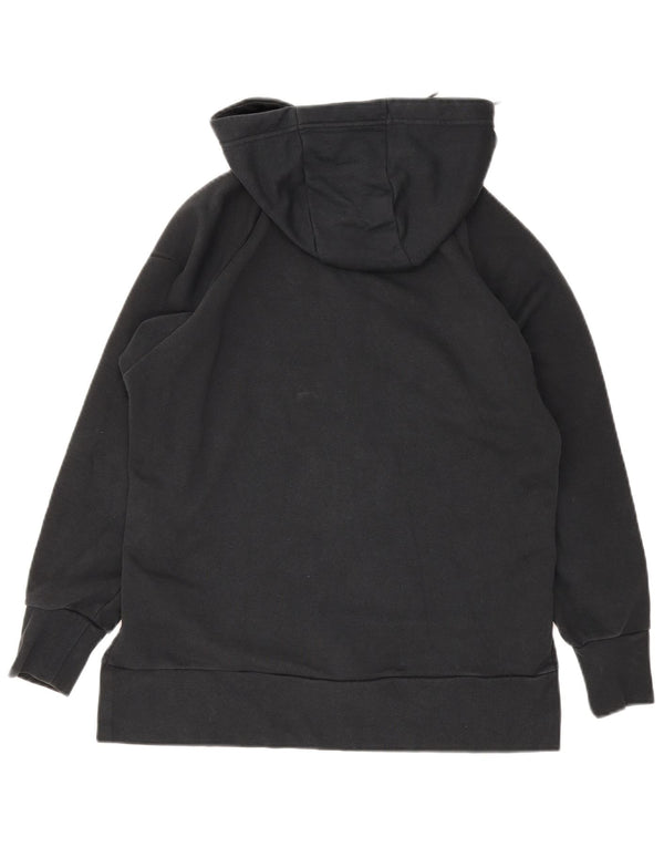 Nike Mens Dri Fit Zip Hoodie Sweater Small Black Polyester