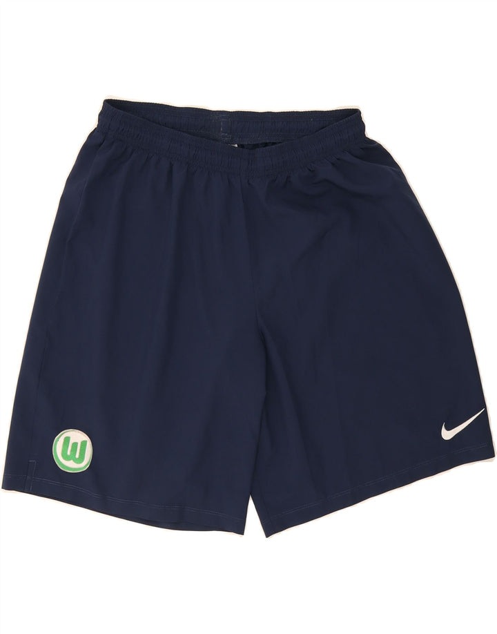 NIKE Mens Dri Fit Sport Shorts Medium  Navy Blue Polyester Vintage Nike and Second-Hand Nike from Messina Hembry 