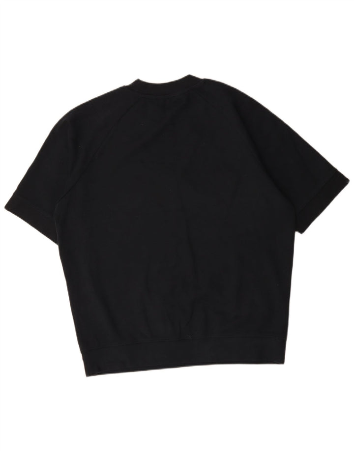 Zara Mens T-Shirt Top Large Navy Blue