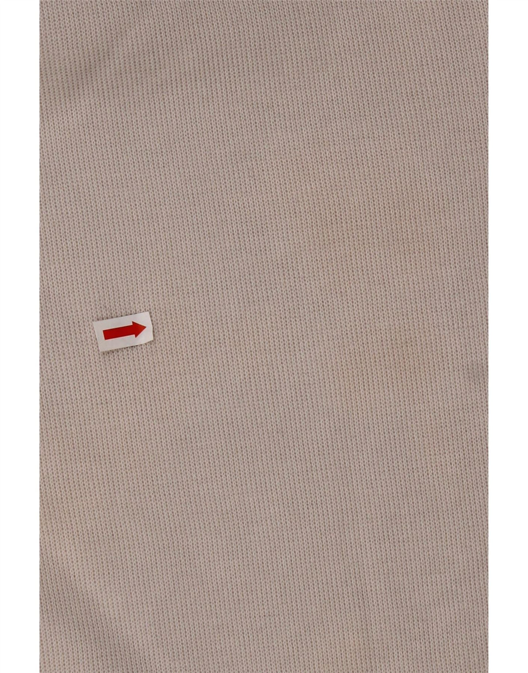 HUGO BOSS Mens Top Long Sleeve XL Off White Colourblock Cotton