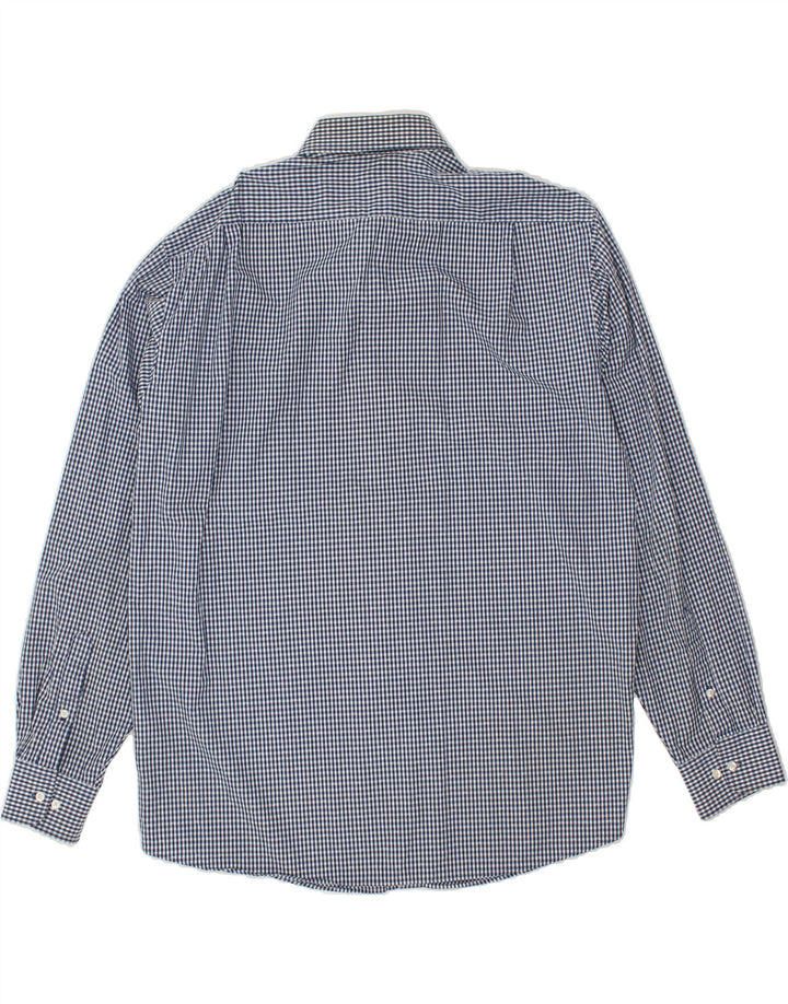 TOMMY HILFIGER Mens Regular Fit Shirt Size 16 1/2 Large Blue Gingham Vintage Tommy Hilfiger and Second-Hand Tommy Hilfiger from Messina Hembry 