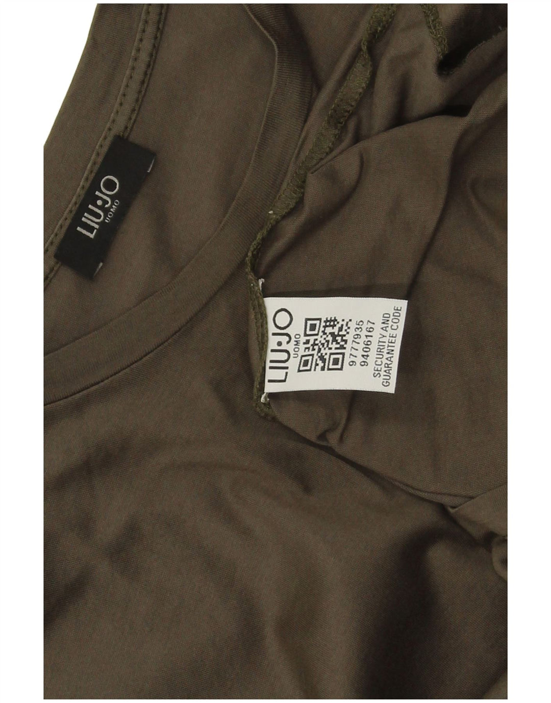 Liu Jo Mens T-Shirt Top Medium Khaki