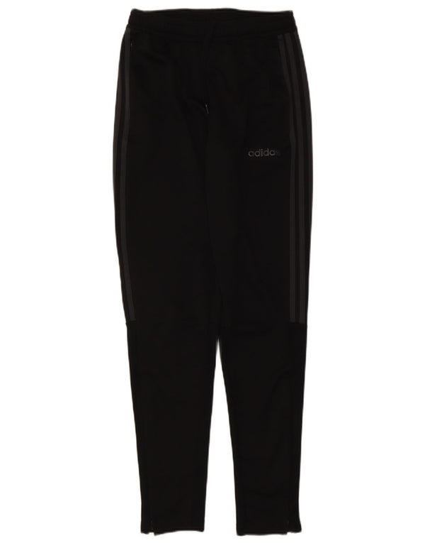 Adidas Mens Climalite Tracksuit Trousers Small Black Polyester