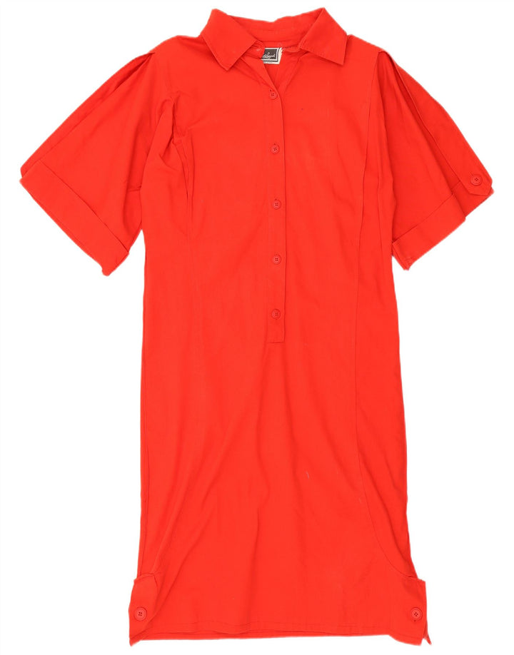 Luisa Spagnoli Womens Shift Dress UK 14 Large Red