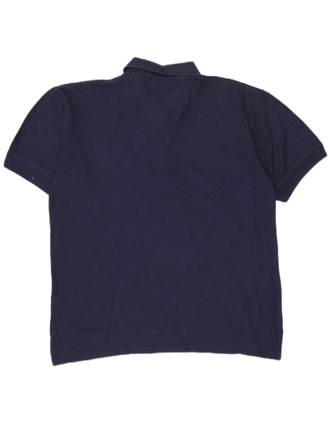 Fila Mens Polo Shirt Medium Navy Blue Cotton