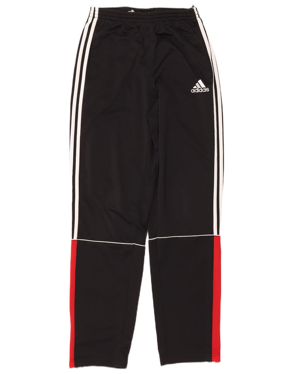 ADIDAS Boys Tracksuit Trousers 15-16 Years  Black