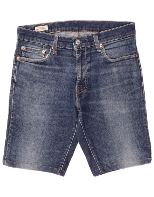 Levi's Mens 511 Slim Fit Denim Shorts W32 Medium Blue Cotton