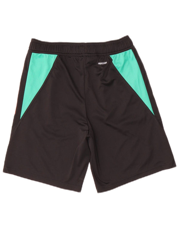 Adidas Boys Manchester United Sport Shorts 13-14 Years Black Colourblock